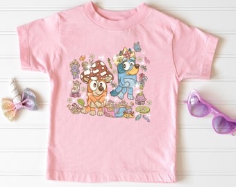 Camisa Bluey & Bingo para niño pequeño