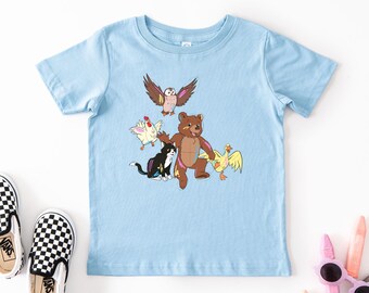 Camiseta infantil con dibujo de osito