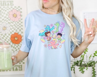 Flower Magical Dragons Sweatshirt/Shirt