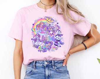 Retro Y2K Nostalgia Comfort Colors Shirt | 90s Childhood Graphic Tee | Pastel Colors