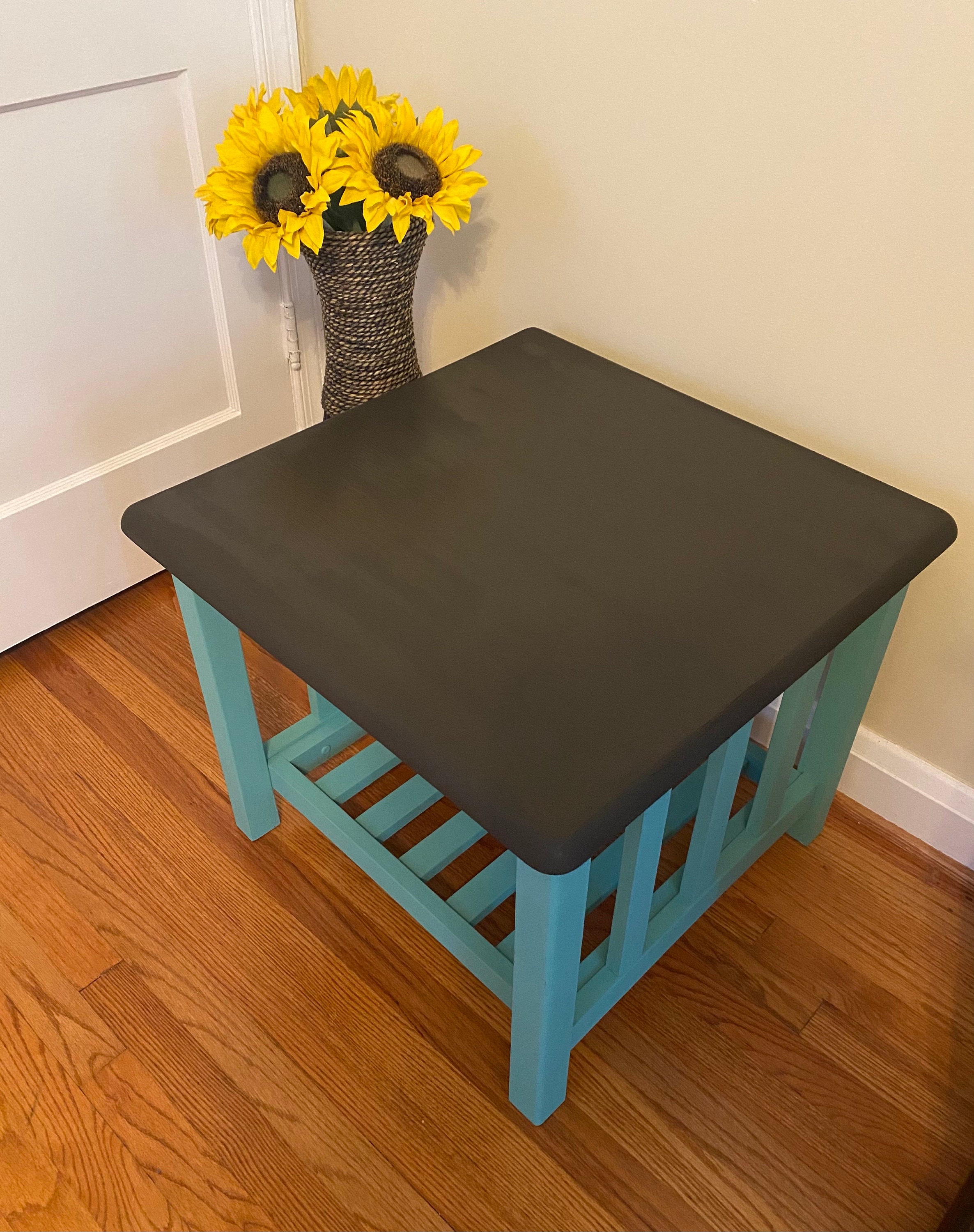 Refinished Sofa Table Etsy