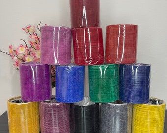 Velvet Bangles Set: Indian Wedding Chudi Chudiya, Set of 36