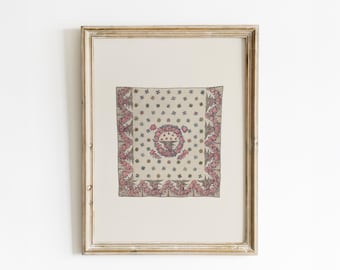 Primitive Folk Art Quilt Print: 1876 Centennial Americana Wall Decor