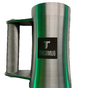 THORMUG The Ultimate Gym Enthusiast's Companion 15lb mug, full 8oz capacity Custom Engraving Similar to other Heavy Drinkware but Cooler image 3