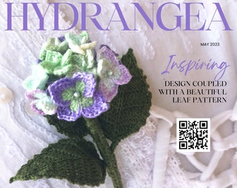 Crochet Video - HYDRANGEA v2 step by step tutorial - Level 8