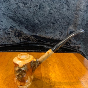 Pipe à tabac Pipe en bois dur faite à la main