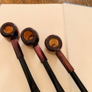 Pipe à tabac Pipe en bois dur faite à la main tout neuf