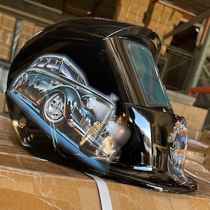 New True color Auto Darkening Welding Helmet Arc Tig Mig Mask Grinding hood