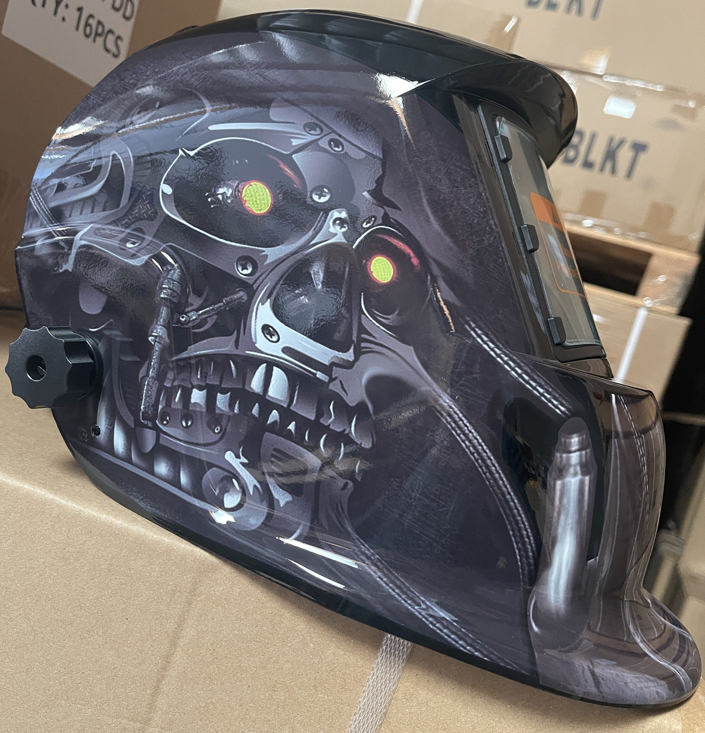 New True color Auto Darkening Welding Helmet Arc Tig Mig Mask Grinding hood Active    art