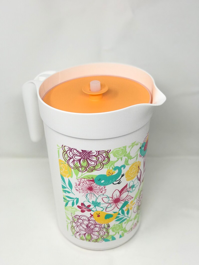 Tupperware Jumbo Classic One Gallon Infuser Insert Pitcher Etsy