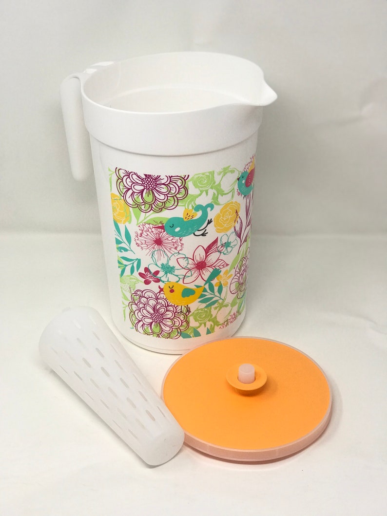 Tupperware Jumbo Classic One Gallon Infuser Insert Pitcher Etsy