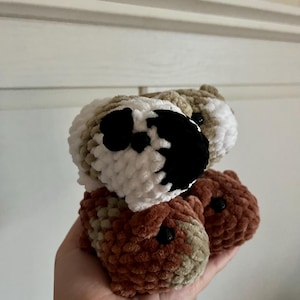 Guinea Pig Crochet Plushie Handmade Amigurumi Toy