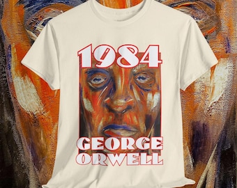 George Orwell 1984 Graphic Tee, Book Lover Gift