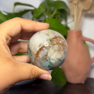 Phoenix Stone Sphere ~ Crystals Rocks Minerals