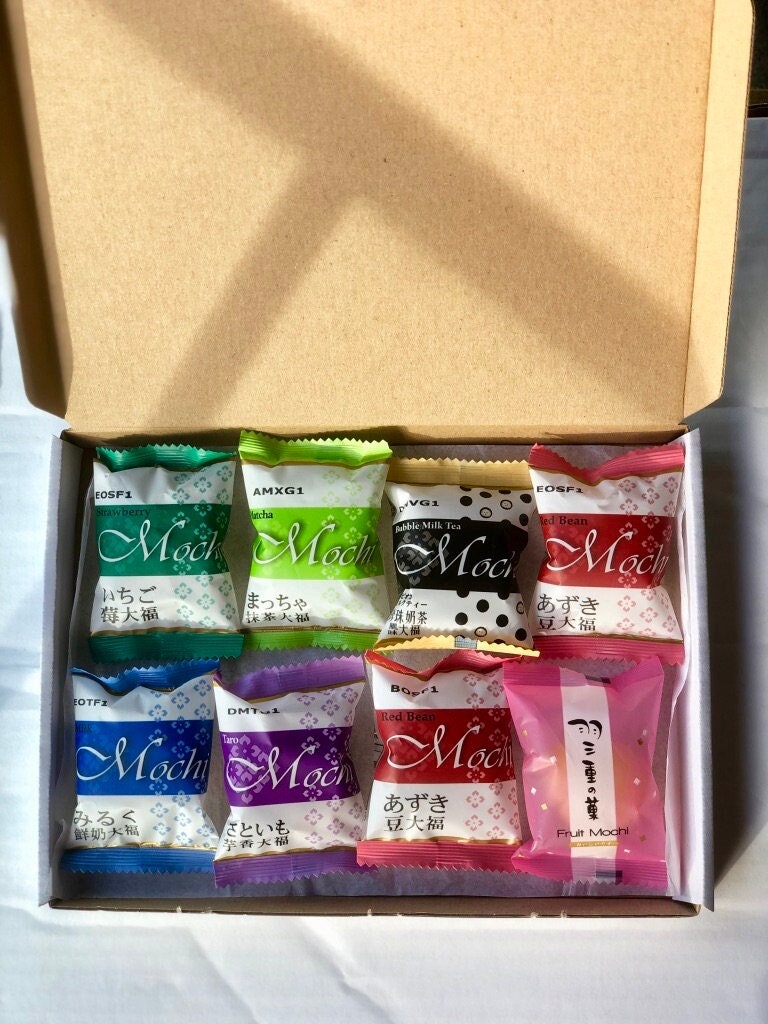 Mochi Snack Box Asian Japanese Taiwanese Korean Gift Box Etsy UK