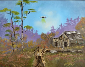 Limited Edition Print- "Psychedlic Visitor"