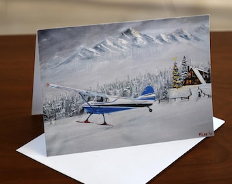 Holiday Card Set: "Christmas at the A-frame"