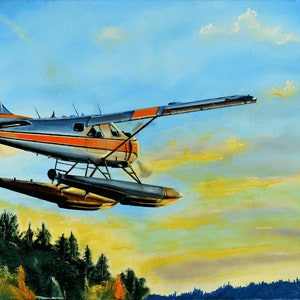 Limited Edition Print- &quot;Beaver on Approach&quot;