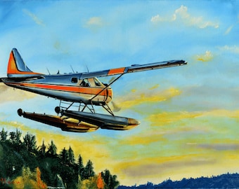 Limited Edition Print- "Beaver on Approach"
