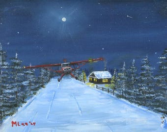 Limited Edition Print- "MiniWagon in the Snow"
