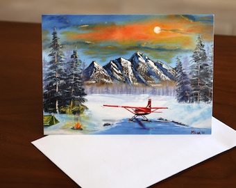 Holiday Card Set: "A Stop Along the Way"