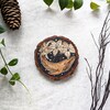 Westcoast Trees Coaster Set, Pyrography - Etsy