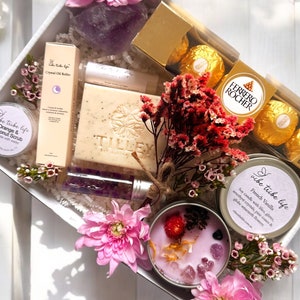 Mother's Day/Congratulations/Birthday/Appreciation Self Care Gift | Pamper Self Care Christmas Gift Box | Bath & Spa Gifts