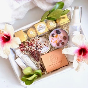 GRATITUDE Self Care Gift | Pamper Self Care Christmas Gift Box | Bath & Beauty Spa Relaxation Gifts for Her | Self Care | Thank You