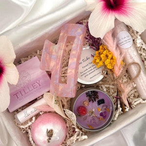 Self Care Gift for a Friend | Pamper Self Care Birthday Gift Box | Bath & Beauty Spa Relaxation Gifts for Her | Self Care | Thank You