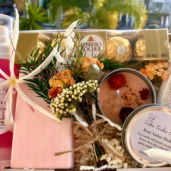 Appreciation Self Care Gift Hamper Set | Pamper Self Care Christmas Gift Box | Bath & Beauty Spa Relaxation Gifts for Her | Self Care