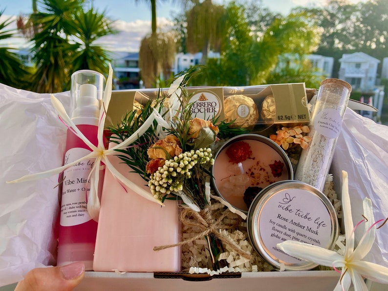 Appreciation Self Care Gift Hamper Set Pamper Self Care Christmas Gift Box Bath & Beauty Spa Relaxation Gifts for Her Self Care image 6