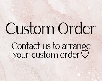 Custom Orders Welcome! Message Us to Arrange :)