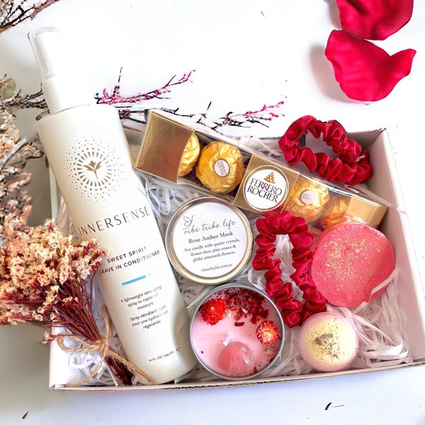 Mystery Box | Self Care Gift Set Hamper | Pamper Spa Day at Home Birthday Gift Bundle | Bath & Beauty Gifts for Her | Self Care Box Kit