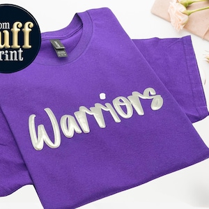 Chemise personnalisée pour maman, football, base-ball, baseball, sport d&#39;équipe personnalisée, impression bouffante, jour de match, t-shirt bouffant à la mode, chemise esprit d&#39;école