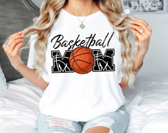 Basketball Mom Sweatshirt: Casual Sport Shirt (Multiple Colors)
