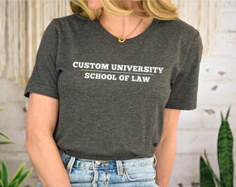 Custom College Shirt: Personalized University Graduation Sweatshirt