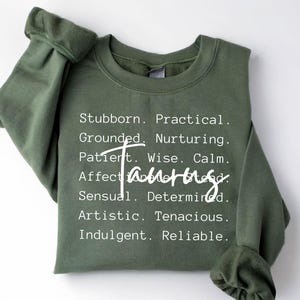 taurus gift, taurus shirt, taurus sweatshirt, taurus, zodiac sweatshirt, astrology sweatshirt, zodiac shirt, astrology shirt, bday gifts for her, birthday shirt, trendy crewneck, zodiac hoodie, taurus birthday