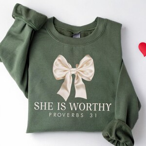 Christian Shirt,
Best Religion Tshirt,
Coquette Bow Shirt,
bible shirt,
bible verse shirt,
religious shirt,
faith shirt,
she is worthy shirt,
womens tshirts fall,
Women's Christian,
Christian Coquette,
Girly Faith Shirt,
Christian Bow Shirt