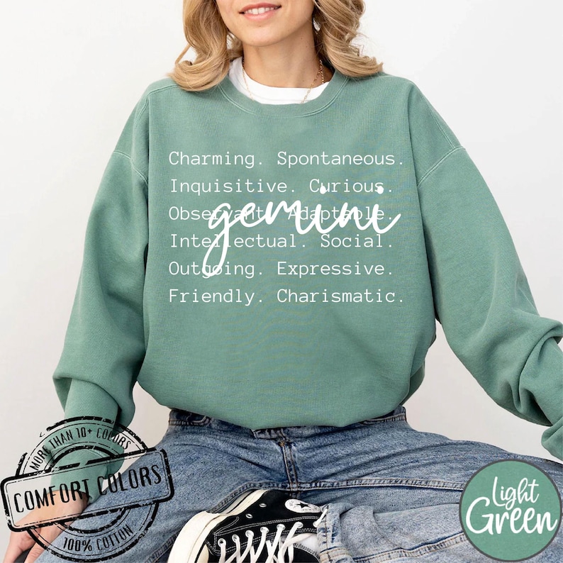 gemini gifts, gemini sweatshirt, gemini shirt, gemini hoodie, gemini t shirt, bday gifts for her, gemini, zodiac sweatshirt, astrology sweatshirt, trendy crewneck, zodiac hoodie, zodiac shirt, astrology shirt