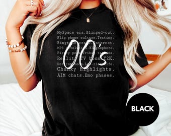2000's Nostalgia Graphic Tee: Retro Internet Culture Y2K Sweatshirt