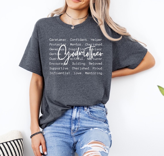Godmother Shirt: Baptism Proposal, Casual Everyday Wear Sweatshirt
