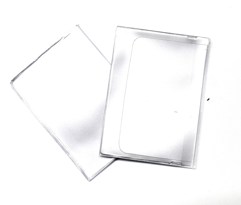 2 Pack of Plastic Wallet Inserts for Trifold or Bifold Wallets Etsy