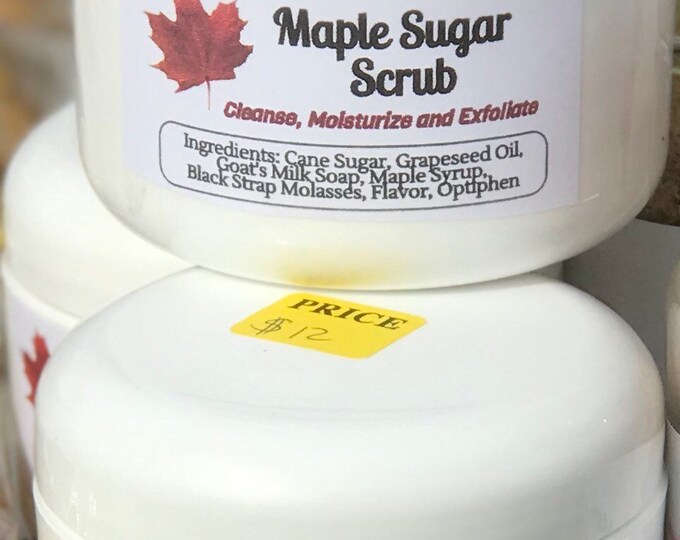 Maple Sugar Face & Body Scrub