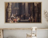 Vintage Painting Samsung Frame Tv Art, Vintage Oil Painting Art, Frame TV Famous Painting, Digital Download for Samsung Frame TV