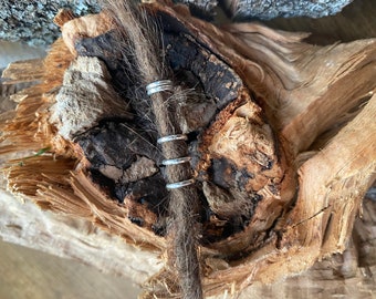Dreadschmuck Ring Silber