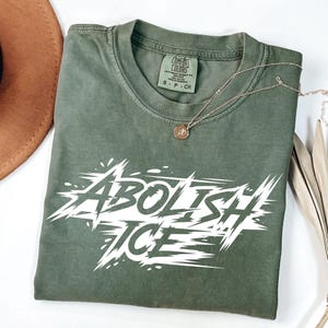 Abolish Ice Png Svg, Pro Immigrant Shirt Design, Social Justice Png, Human Rights Activist Png, No Ice Shirt PNG SVG, Anti Ice Png