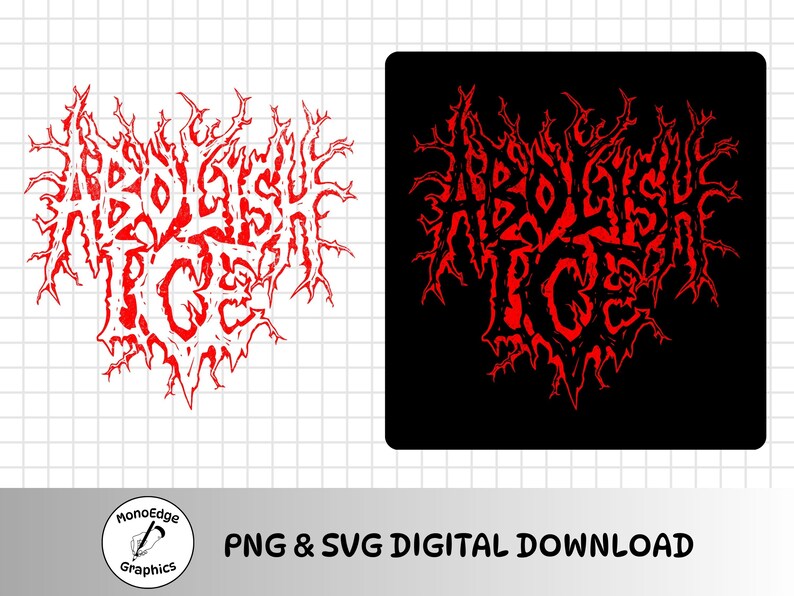 Abolish Ice Png Svg, Pro Immigrant Shirt Design, Social Justice Png, Human Rights Activist Png, No Ice Shirt PNG SVG, Anti Ice Png