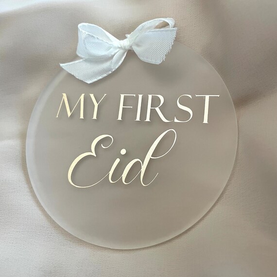 My first Eid, Ramadan Mubarak, mein erster Ramadan, Ramadandeko, Ramadan, Fotoshooting, my first Ramadan, Newborn, Acrylschild, Geschenkidee