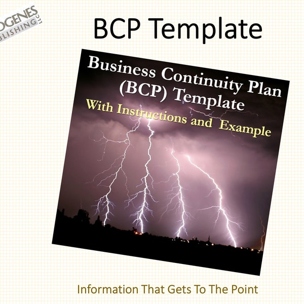 Business Continuity Plan (BCP) Template With Instructions and Example