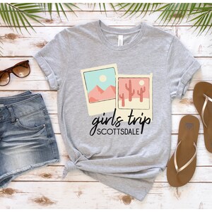 Bachelorette Party Shirts Scottsdale Arizona, Bride and Tribe, Bridesmaid, Scottsdale Before the Veil, Cactus, Desert, Girls Trip Scottsdale